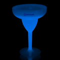 10 1/2 Oz. Blue Glow Margarita Glass